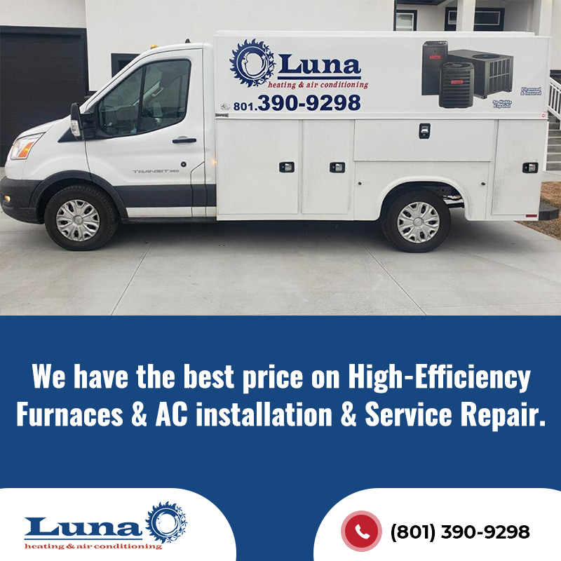 We have the best price on high-efficiency furnaces & AC.